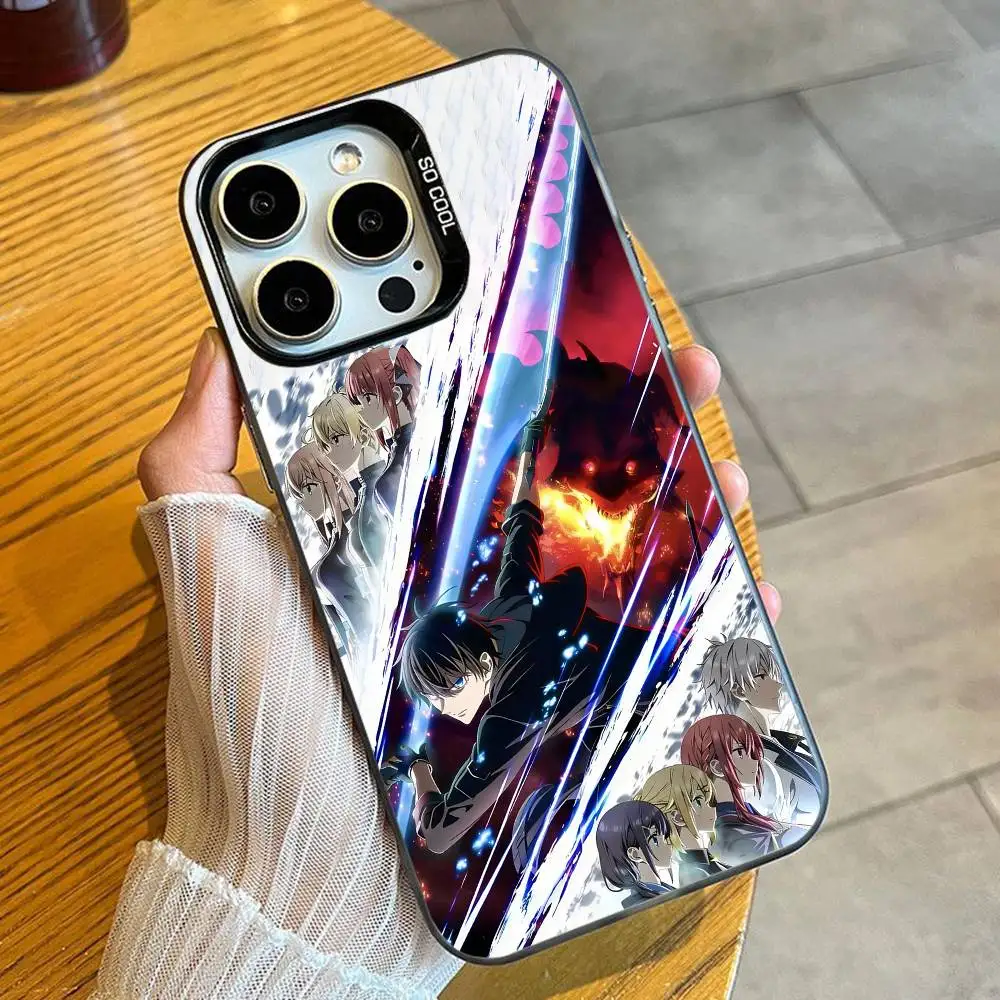 Аниме-чехол для телефона Orun Dura Jack-of-All-Trades для iPhone 16 17 15 14 12 13 Pro Max, черный, матовый, ударопрочный. (art.: 3920dcf67c0ae) - 3920dcf67c0ae
