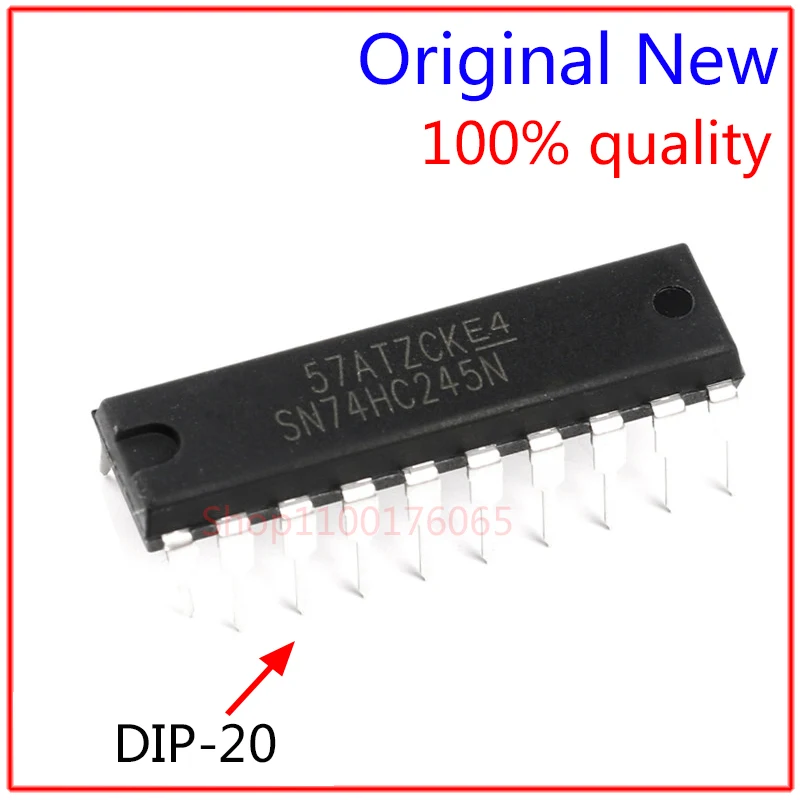 

Интегральная схема SN74HC245N DIP-20, серия решений, новая, оригинальная, не только чип для продажи и переработки (1 шт.)