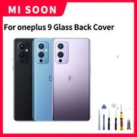 glass back cover for oneplus 9 battery cover door for oneplus 9r battery cover 19 glass case with camera lens