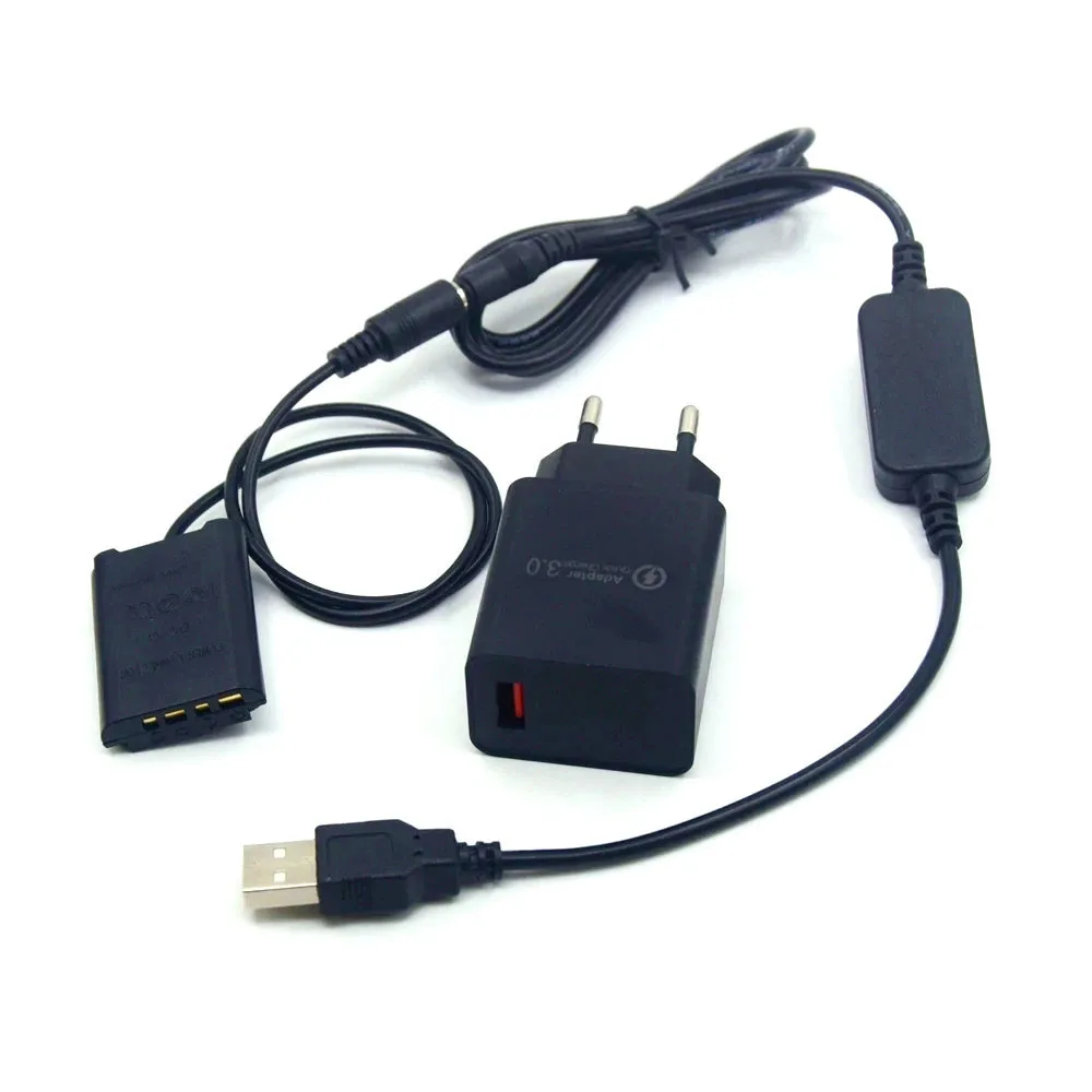 USB-кабель Power Bank 4 2 В + соединитель постоянного тока DK-X1 NP-BX1 NPBX1 Поддельный