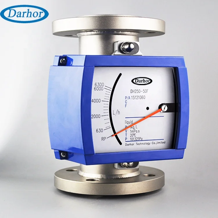 

Germany quality 1.5% high pressure 4-20mA variable area rotameter metal tube flow meter for liquid hot water soap nitrogen gas