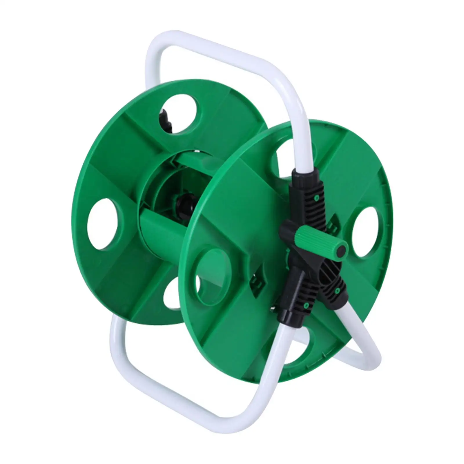 Hose Pipe Reel Cart Hosepipe Storage Organizer Home Greenhouse