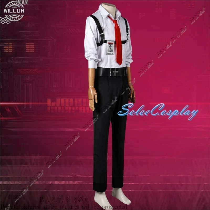 REVENGE Косплей Костюм Парик Limbus Company Heathcliff Ролевая игра Хэллоуин Вечеринка Женщина