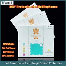 VORMIR TPU Hydrogel Screen Protector for Plotter Cutting Machine Mobile Phone Full Wrapped Protective Films Sheets Movies