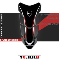 3d fuel gas tank pad protector decal stickers full cnc logo for ducati streetfighter panigale v4sp v4 v4r v4s