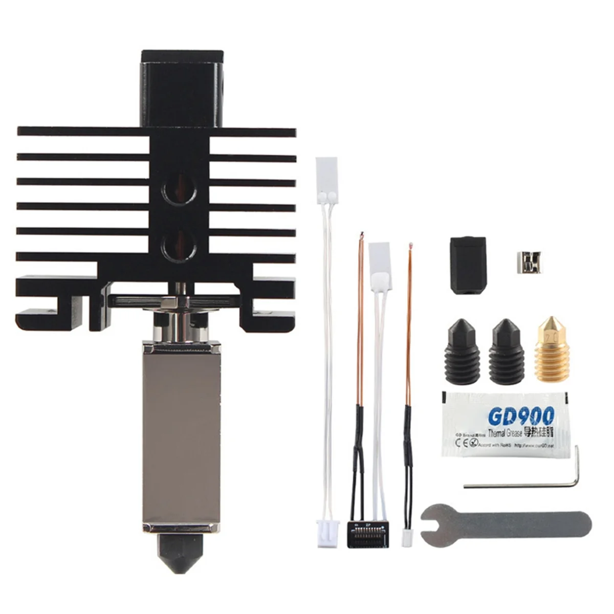 Обновление Hotend для Bambu Carbon Lab X1 P1P и P1s нагревательный стержень экструдер CHT