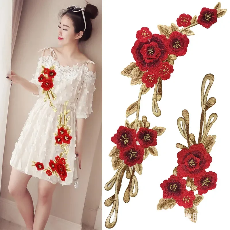 

Water soluble three-dimensional embroidery national style clothing accessories accessories lace DIY cloth stickers