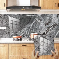10pcs 18 styles marble texture tiles sticker kitchen wardrobe bathroom home decor peel stick crystal hard film wall decals