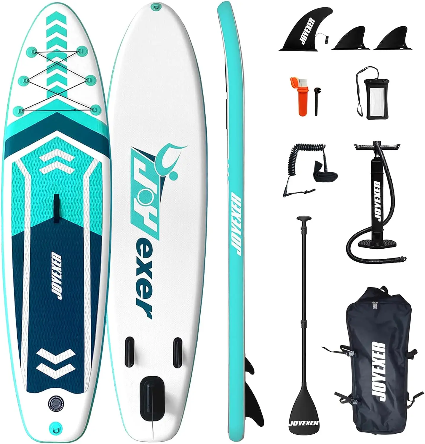 

Stand Up Paddle Board-10'5"x31"x 6" SUP ISUP Board Including Backpack,Paddle,Waterproof Phone case,Leash, Hand ,