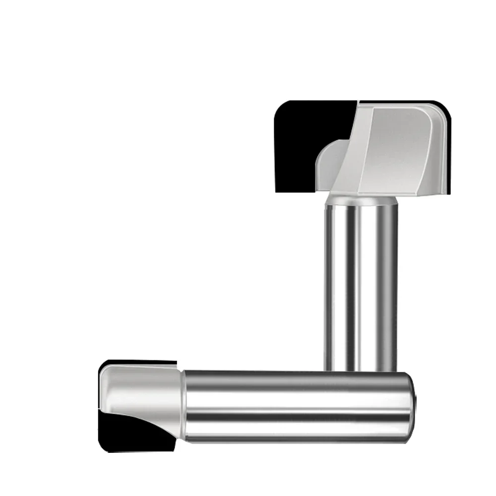 PCD двойная дуга круглая Нижняя Чистящая насадка Алмазный деревообрабатывающий