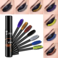 7 color mascara curling lengthening thick eye makeup waterproof quick drying non smoothing eyelashes color mascara cosmetics
