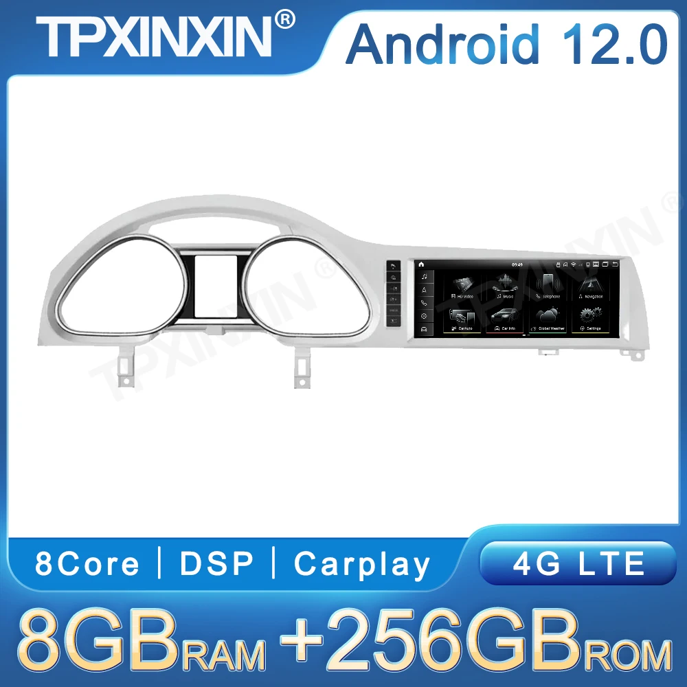 

Touch Screen Bluetooth Wireless Radio Android12 Auto Apple CarPlay DSP Car Multimedia For Audi Q7 2005-2009 Stereo Headunit