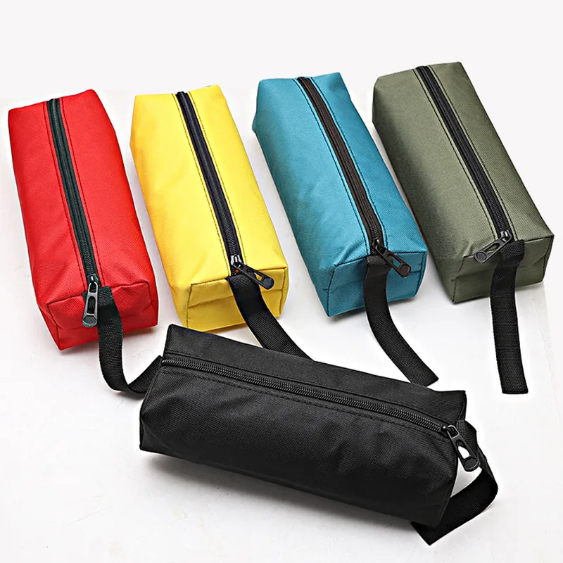 

1pcs Portable Hand Tool Bags Electrician Waterproof Storage Bag Tool Organizer Pouch Screws Nails Drill Bits Small Parts Handbag