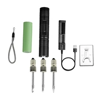 portable electric soldering iron 18650 battery powered mini welding tools
