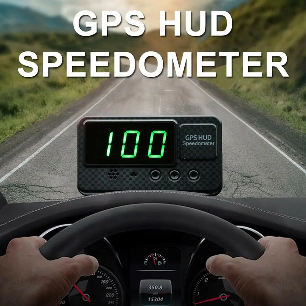 

C60s Car Digital Gps Speedometer Odometer Hud Head-up Display Overspeed Warning Alarm Hd Mileage Statistic Drop Shipping