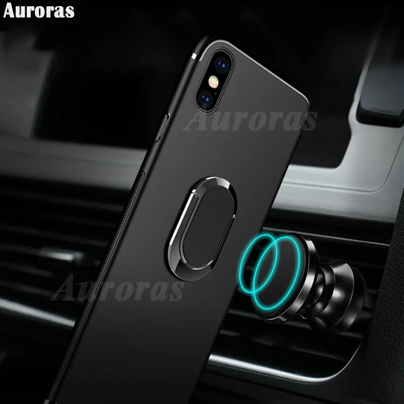 Auroras для Nubia Z60S Z50S pro Чехол с магнитным держателем матовый Силиконовый мягкий