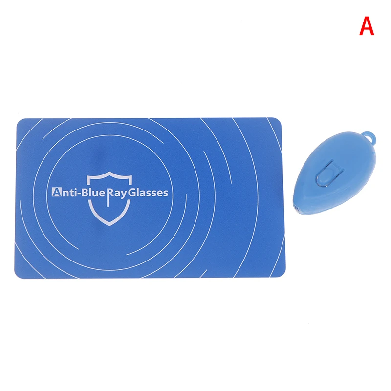 

ПВХ-карта для тестирования с защитой от синего света, очки, УФ-тест, аксессуары, карта, карта обнаружения синего света, карта генератора