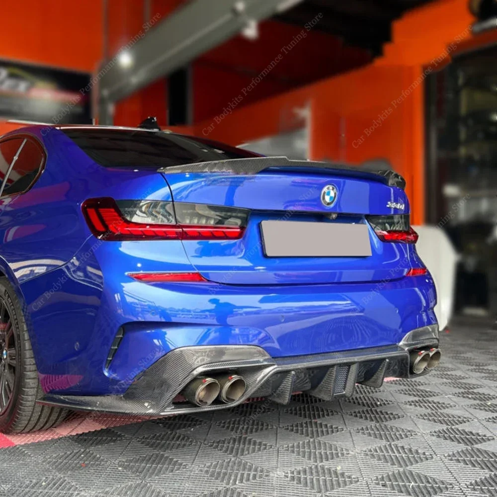 Для BMW G20 M4 стиль задний спойлер багажника крылья 3 серии 320i 320d 330i 330d M340i багажник