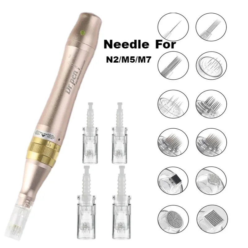 

30PCS Derma Pen Bayonet Cartridge Replacement Microneedling Tattoo Needles For wired M5 Nano MicroNeedle 9/12/24/36 /42