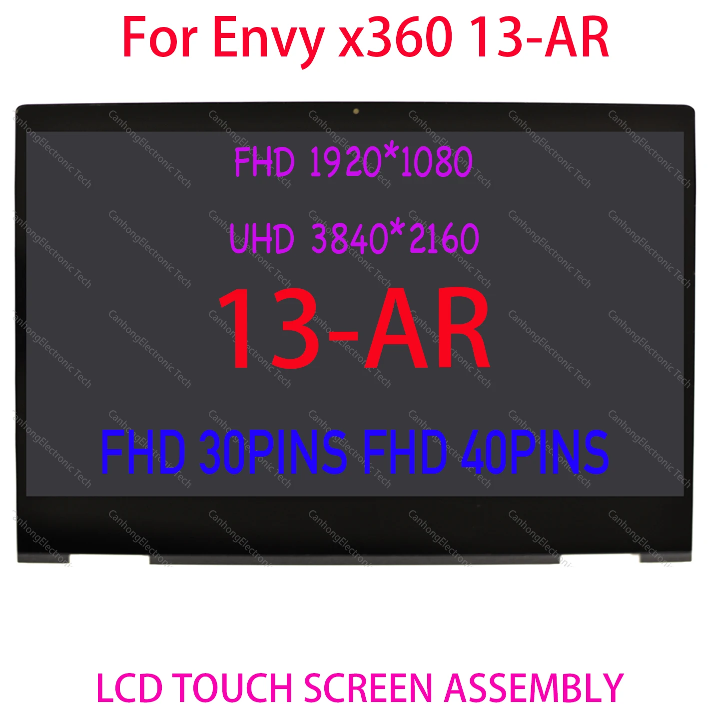 

FHD 13,3*1920 для ноутбука HP ENVY X360 13-AR M133NVF3 R2 B133HAN05.7