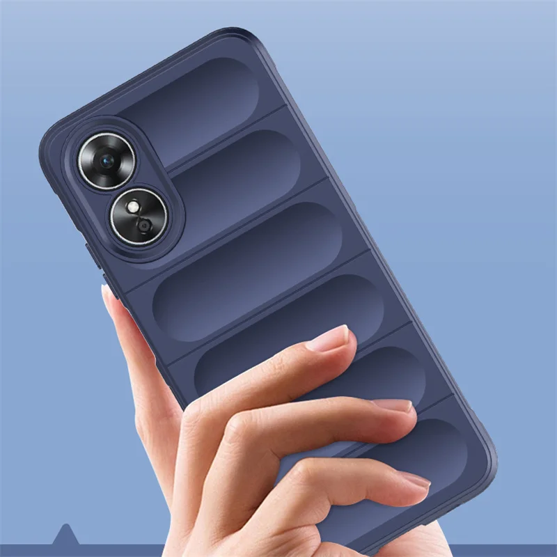 For OPPO A17 Case For OPPO A17 4G Cover Funda Shell Multicolor Soft Silicone TPU Protective Phone Bumper For OPPO A17