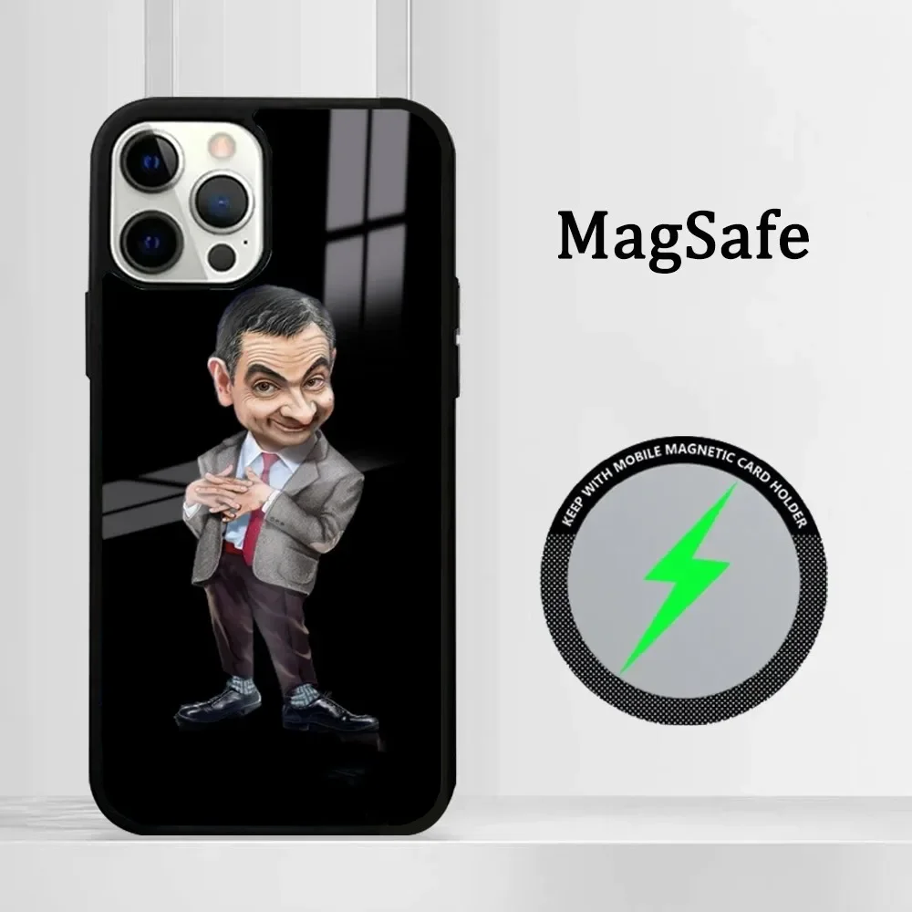 Классический Забавный зеркальный Магнитный чехол Pantomime для iPhone16 15 14 13 12 11 Pro Max Plus