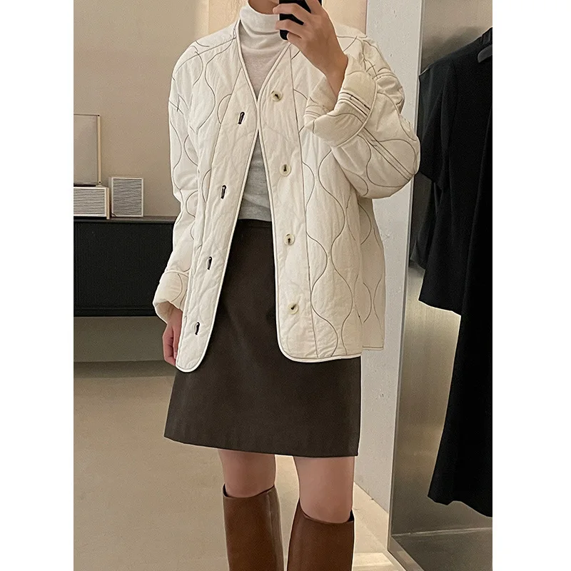 Winter Jacket Women 2022 Short Cotton Clothing Women 2022 Autumn and Winter New Casual Warm Coat Coat Women's Clothes