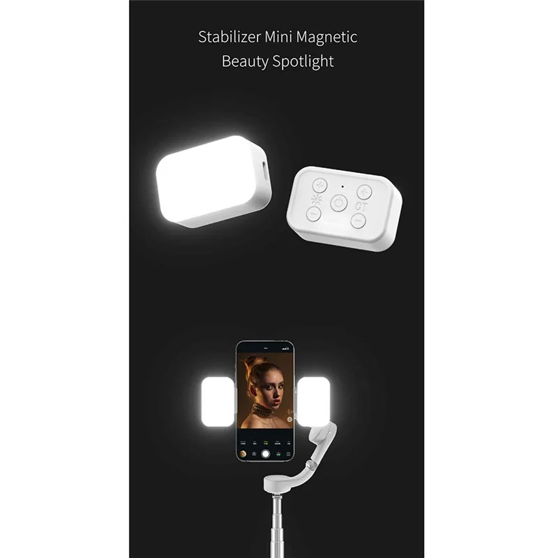 GBL01 Магнитные мини-заполняющие светильники аксессуары для OM5/Zhiyun SMOOTH4/5/Feiyu Vimble 3