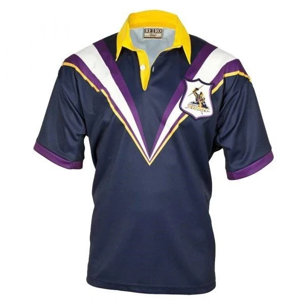 

1998 MELBOURNE STORMS RETRO RUGBY JERSEY size S-M-L-XL-XXL-3XL-4XL-5XL