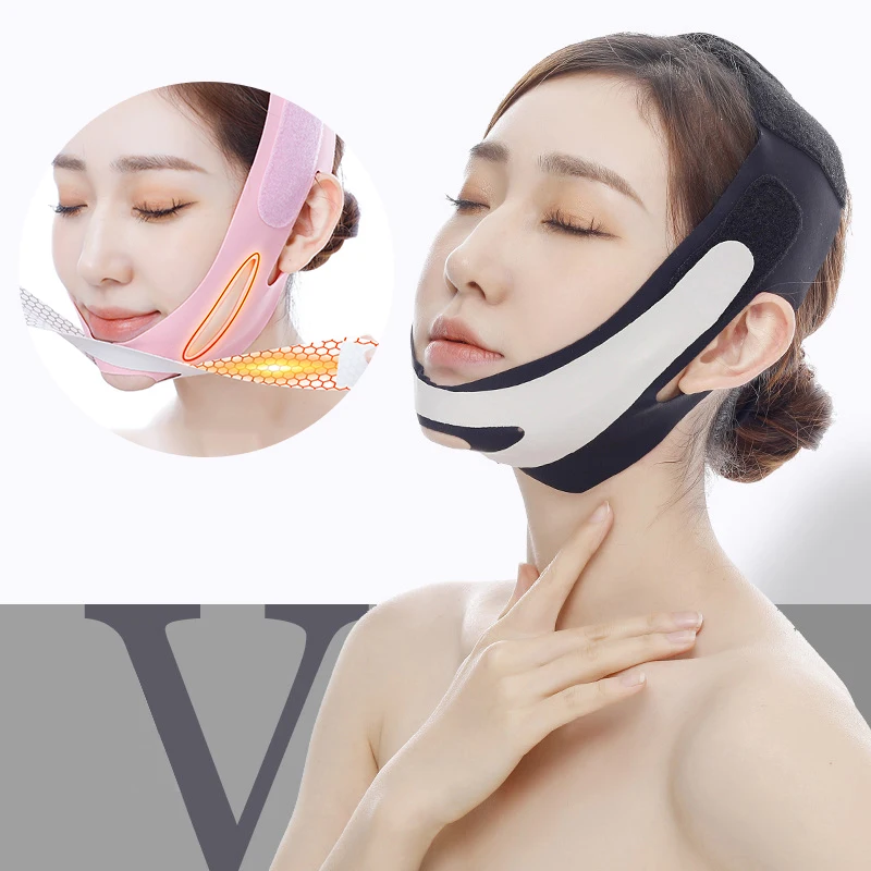 

Breathable Slim V Face Cheek Lift Up Band Face Thin Mask Reduce Double Chin V-Line Shaping Bandage Anti Wrinkle Face Bandage