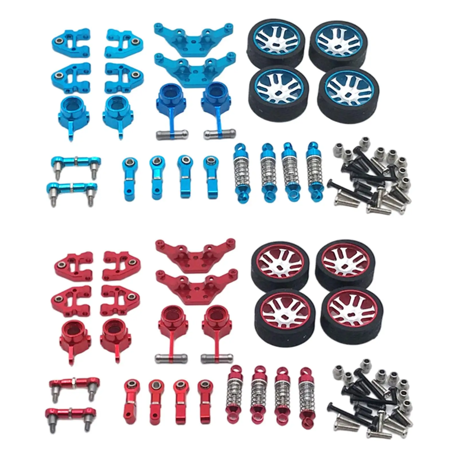 

Metal Full Set Upgrade Parts Shock Absorber for Wltoys 1/28 284131 RC Car