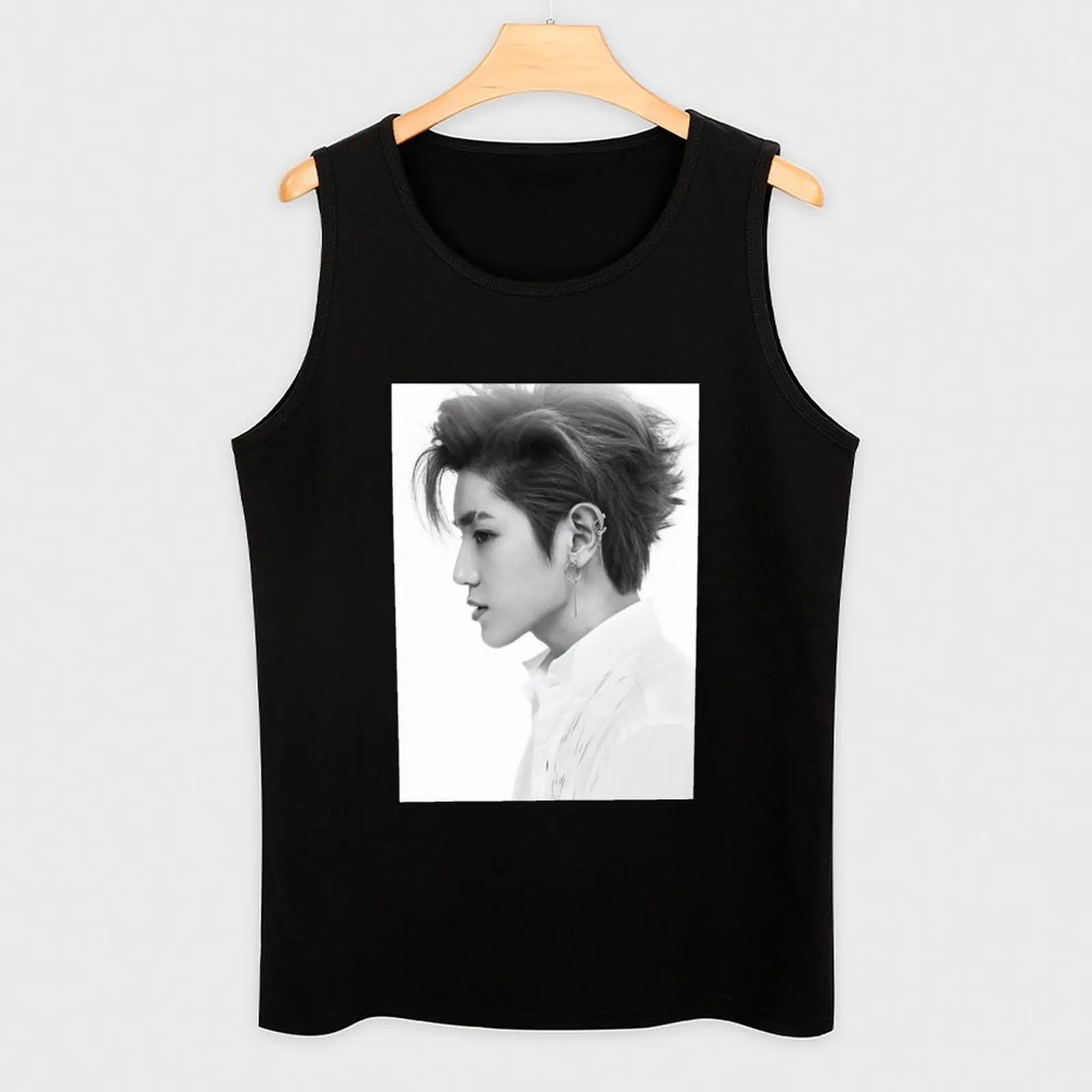Lee Taeyong Хлопковая майка мужская спортивная