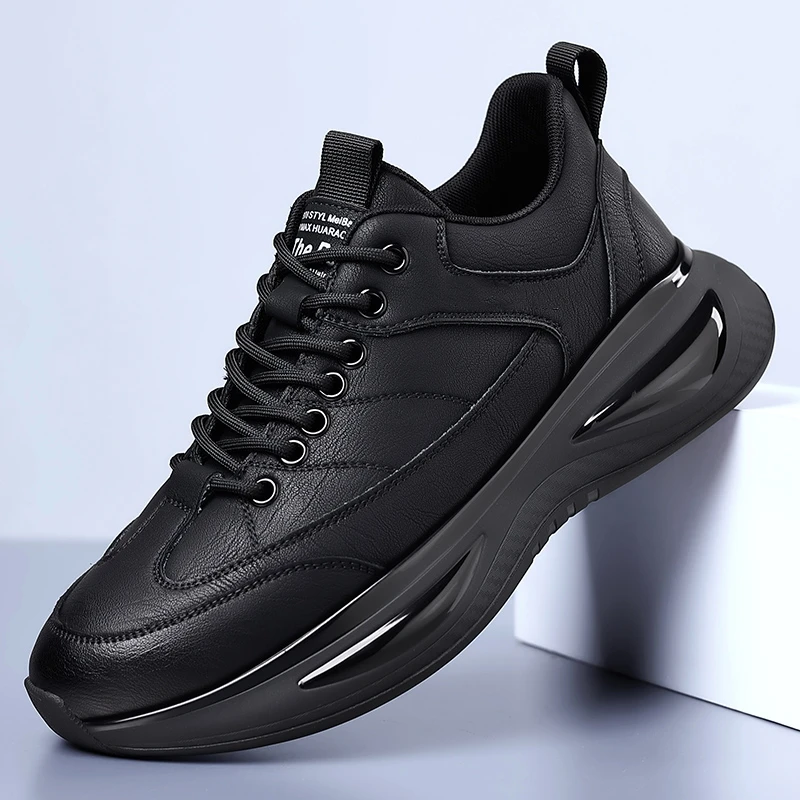 Высококачественная брендовая дышащая Спортивная обувь универсальная Черная