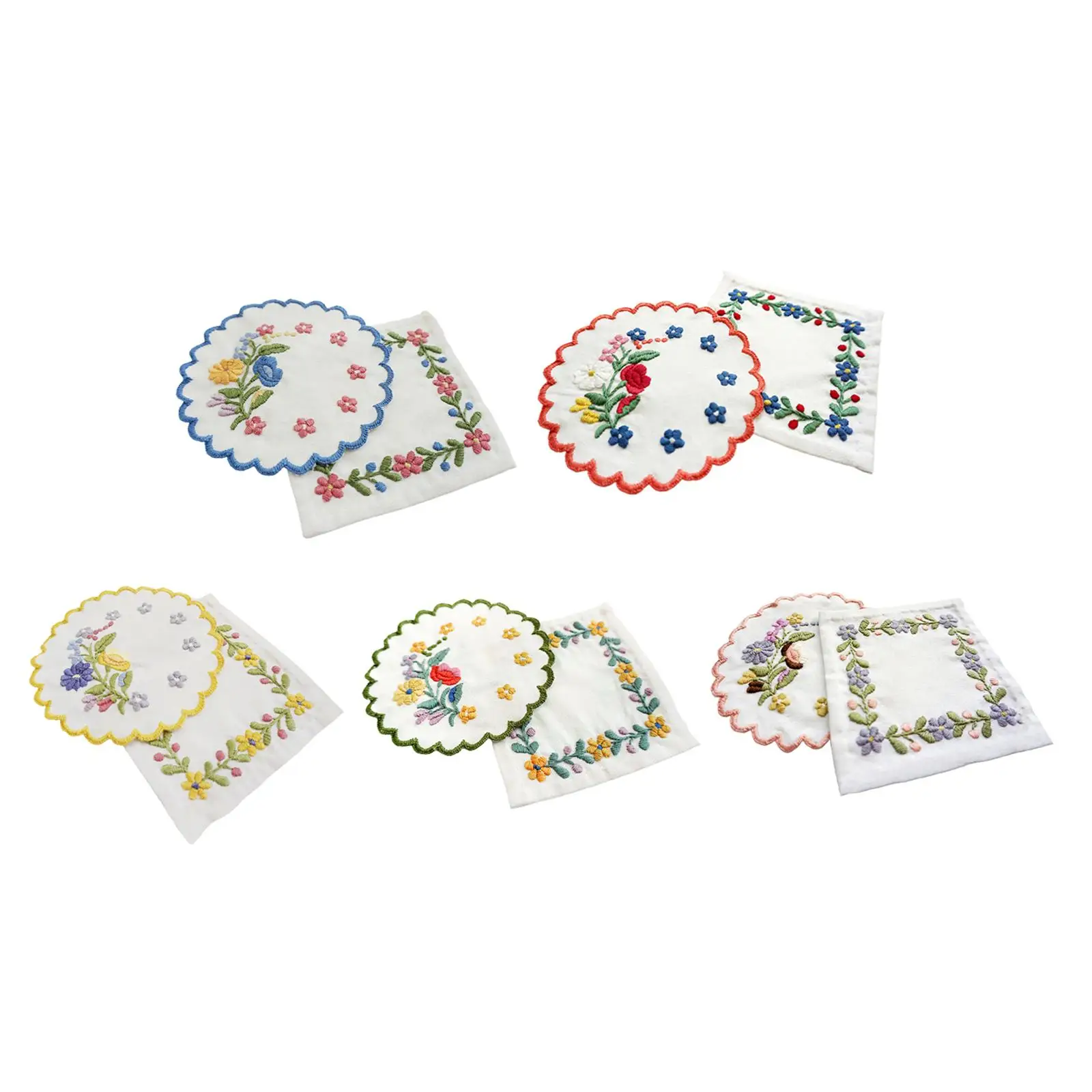 

DIY Embroidery Cross Stitch Kit for Beginners Starter Flower Pattern Craft