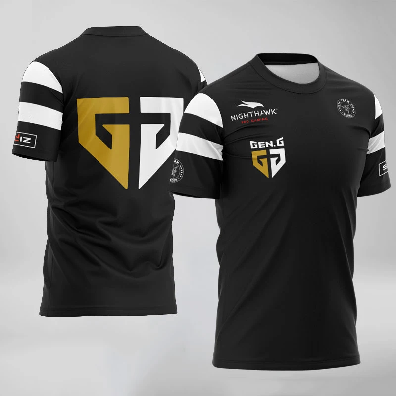 

2021 LOL LCK Team Jersey GEN.G Ruler Bdd Clid Life Rascal Fans T Shirt Homme Men Women Custom Name E-Sport Camiseta Hombre Tops