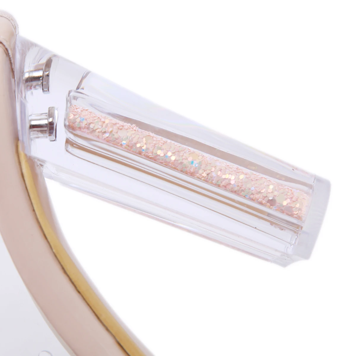 Женские сандалии-гладиаторы из ПВХ прозрачные босоножки на массивном каблуке 11