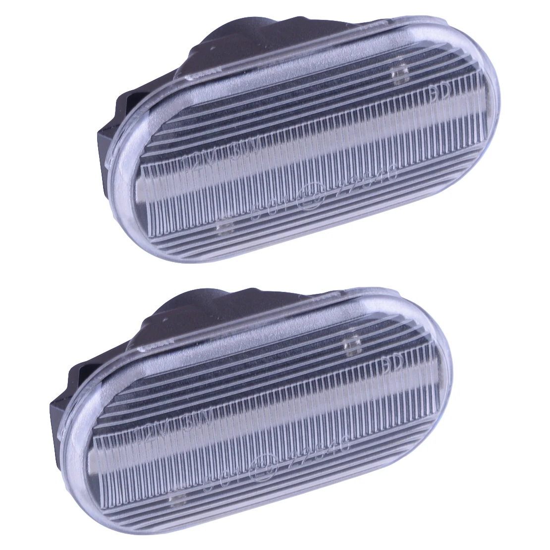 

2pcs Side Marker Indicator Lamp Light 26160AX00A NIS-26160AX001 Fit for Nissan 350Z Navara Note Cube Tiida 2007 2008 Clear Lens