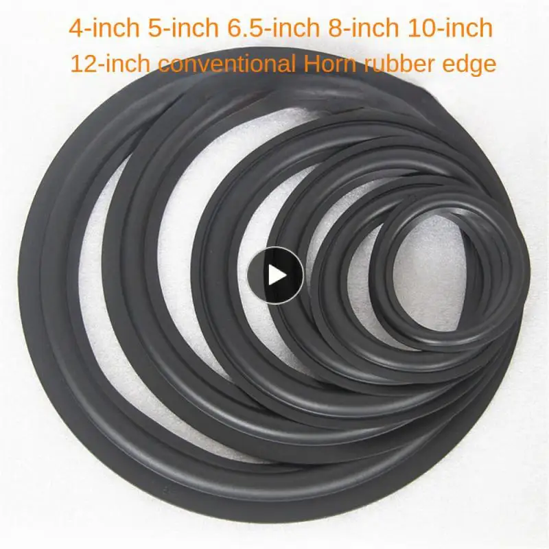 

Anti-aging Horn Rubber Edge 10 Inches Rubber Rubber Edge Audio Amplifier Module Not Easy To Break Speaker Repair Parts Flexible