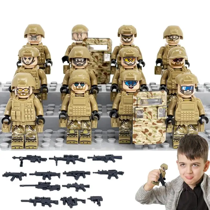 

Конструктор, экшн-фигурка, 12 шт., морская пехота, разделение, аниме Коллекционная модель, художественный набор для детей, подарок на день рождения