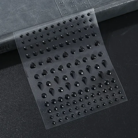 3D Кристаллы Самоклеющиеся Наклейки для Лица и Тела