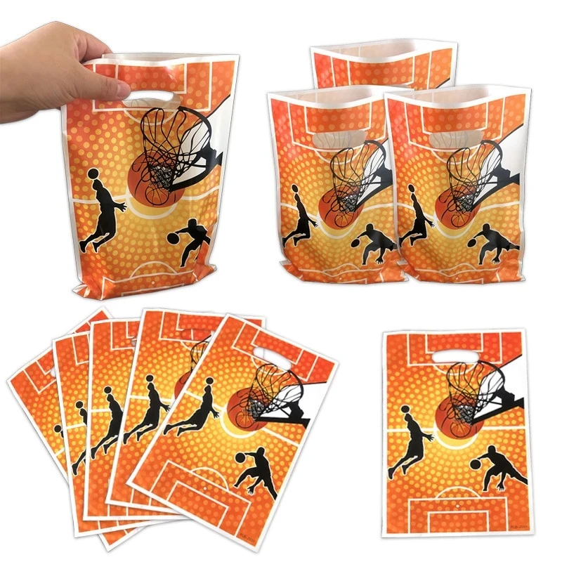 

10 шт./лот украшение для вечеринки в честь будущей матери баскетбольная тема шоколадные конфеты подарки Сумки Детские сувениры для мальчико...