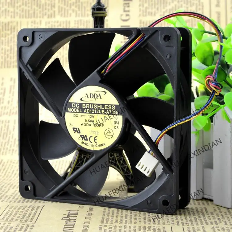 Новая модель 12025 дюйма, а, 12 см, комплект с 4 охлаждающими вентиляторами