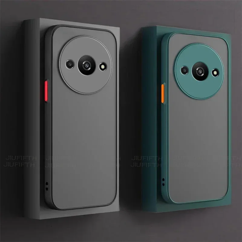 Для Xiaomi Redmi A3 Чехол A3X 4G противоударный броня матовый мягкий бампер из ТПУ