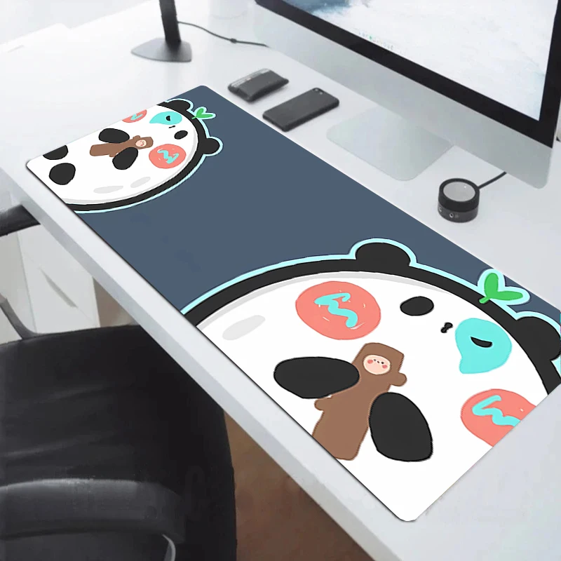 

Kawaii Large Mouse Pad Anime Pc Gamer Accessories Gaming Mousepad Xxl Desk Mat Keyboard 900x400 Extended Protector Mice Computer