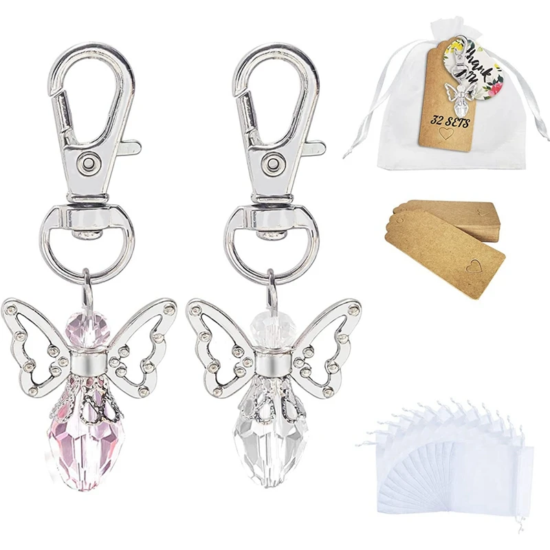 

Angel Keychains,Angel Pendants Lucky Charms Small Gifts Wedding Baptism Communion Birthday Christmas Back To School