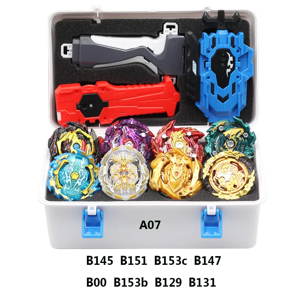 

Top Blade Set Storage Box blade Burst Bey Toy Blade Metal Fusion Handle Launcher Plastic Box Toys For Children