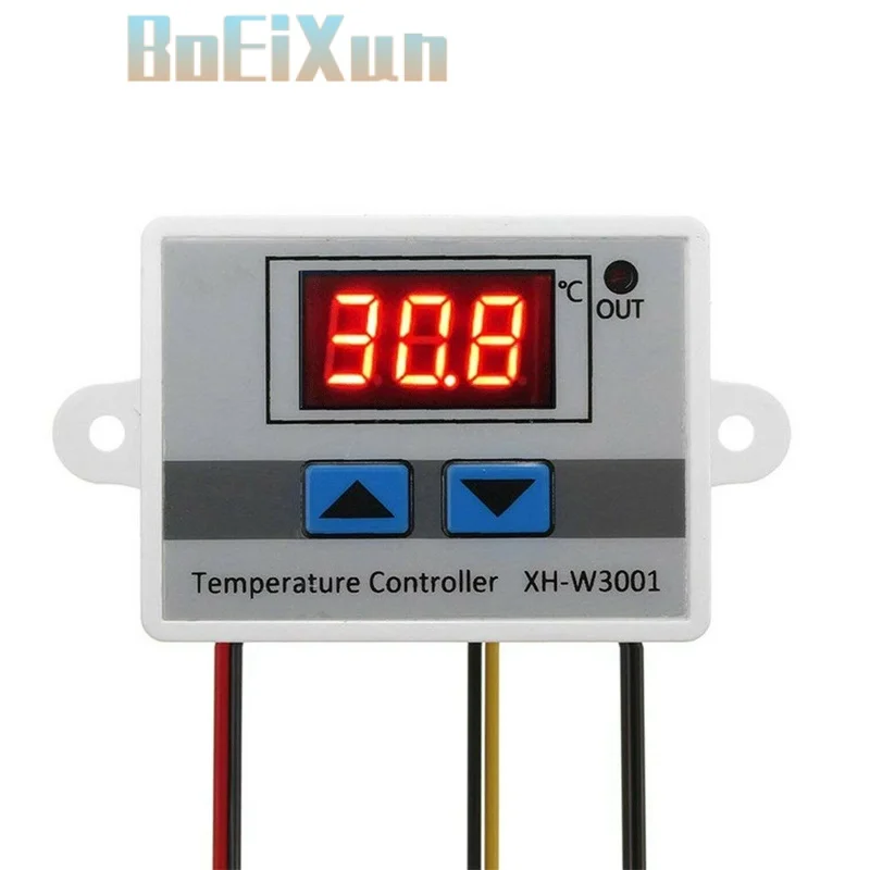 

XH-W3001 Digital Temperature Controller Thermostat W3001 110V 220V 12V 24V Thermoregulator Aquarium Incubator Temp Regulator