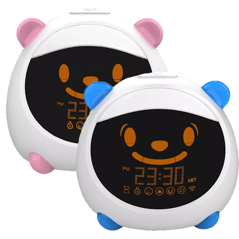 

Светодиодные настольные часы с будильником, 7 цветов, с функцией сна