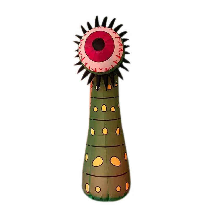 Наружное украшение светодиодные надувные цветы глазного яблока гигантские для