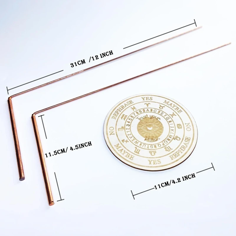 Набор медных стержней и набор маятниковых пластин с ковриком кварцевой